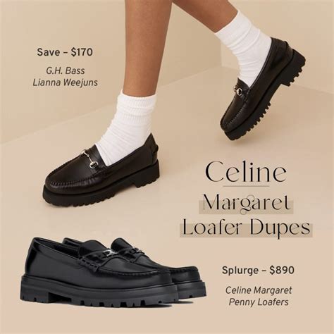 celine margaret loafer dupe